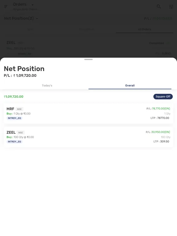 Screenshot di VSE Markets iPad