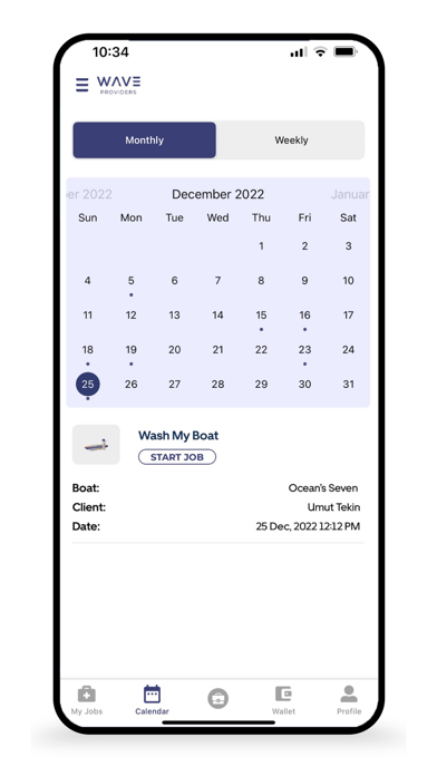 Wave Providers Screenshots