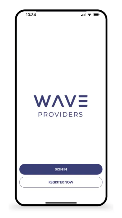 Screenshot di Wave Providers