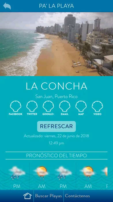 Pa' la Playa سکرین شاٹس