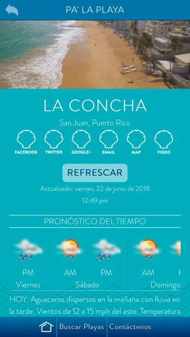 Pa' la Playa سکرین شاٹس