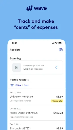 Wave: Small Business Software Screenshots