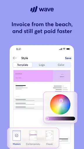 Wave: Small Business Software Screenshots