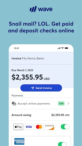 Wave: Small Business Software Screenshots