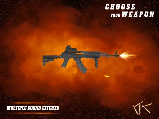 Real Gun Sounds : Simulator iPad  Screenshots