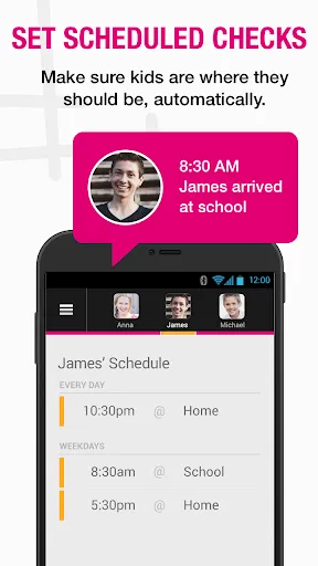 Captures d'écran de T-Mobile FamilyWhere