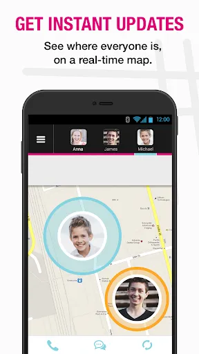 Captures d'écran de T-Mobile FamilyWhere