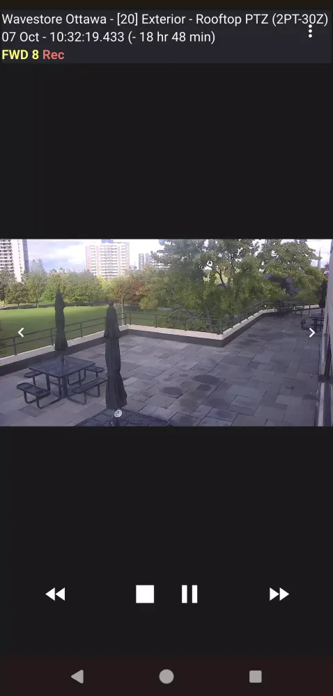 Capturas de pantalla de WaveView Mobile