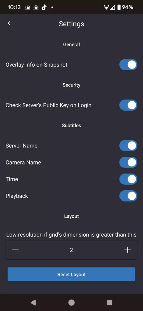 Capturas de pantalla de WaveView Mobile