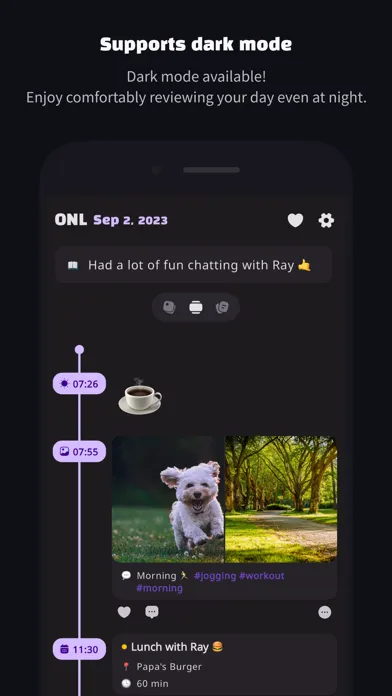 Скриншоты ONL: Automatic Life Summarizer