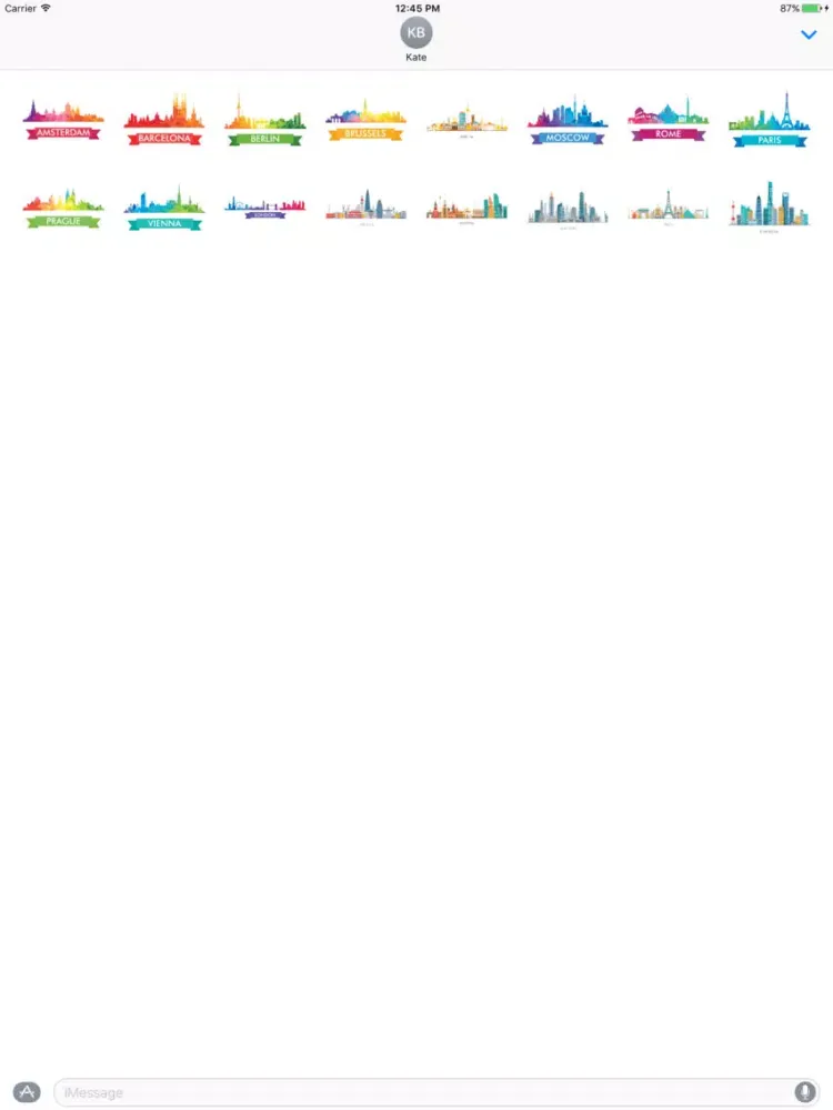 City Stickies iPad 應用截圖