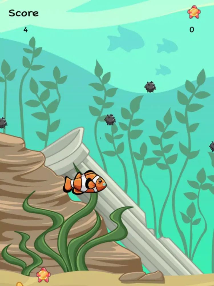 Ảnh chụp màn hình của Dodgy Fish iPad 