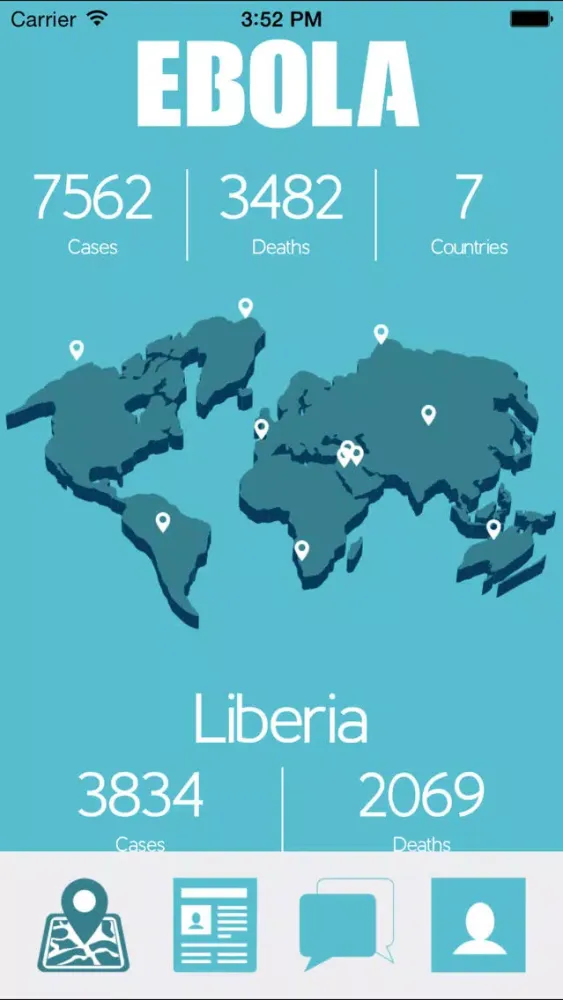 Ebola App स्क्रीनशॉट