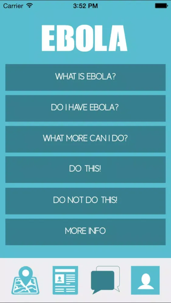 Ebola App स्क्रीनशॉट