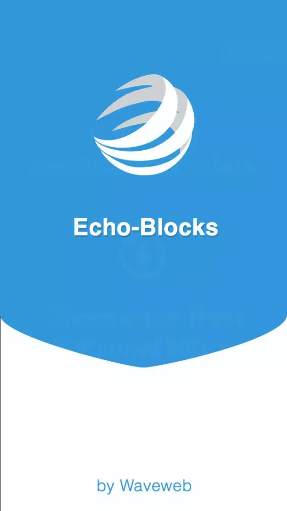 Tangkapan skrin Echo Blocks