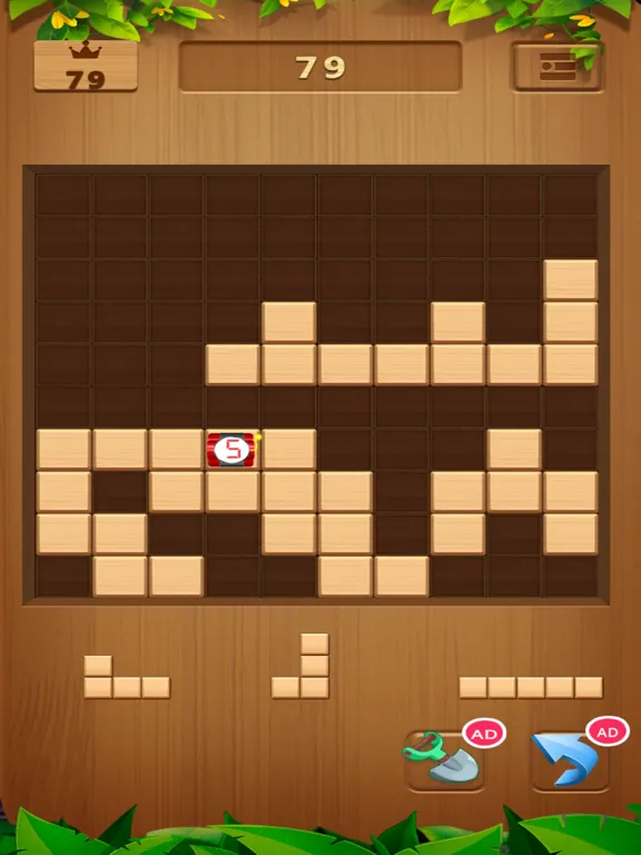 Tangkapan skrin Wooden Block Puzzle iPad 