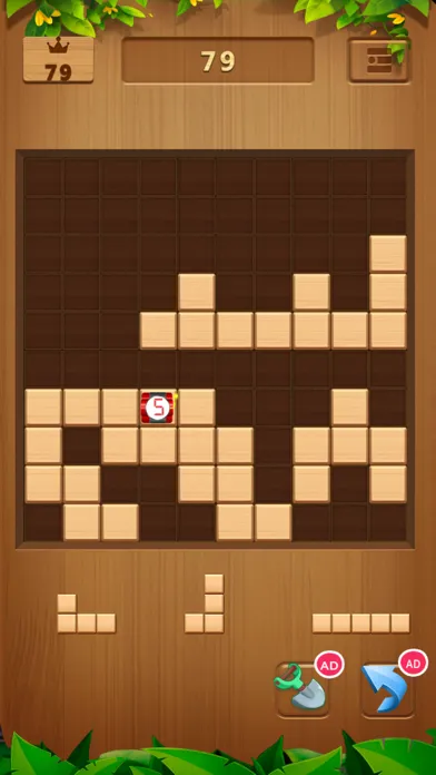 Tangkapan skrin Wooden Block Puzzle