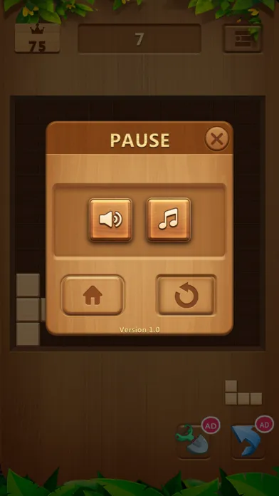 Tangkapan skrin Wooden Block Puzzle