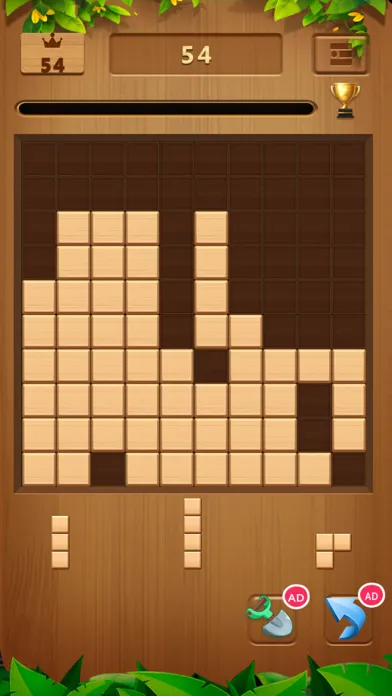 Tangkapan skrin Wooden Block Puzzle