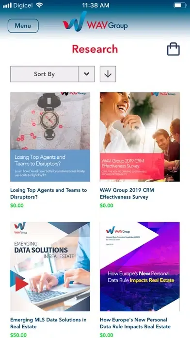 Ảnh chụp màn hình của WAV Group Inc