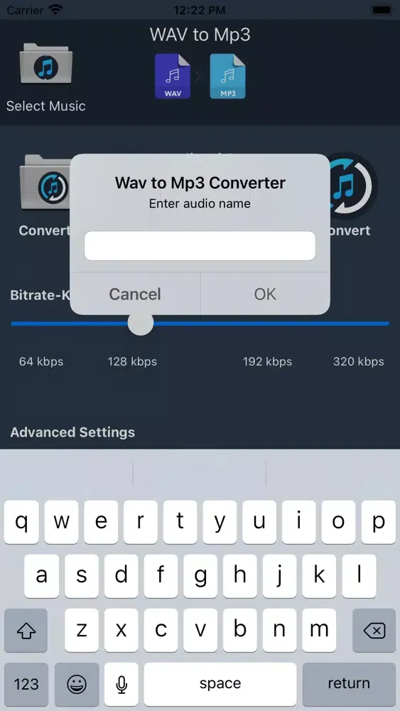 WAV to MP3 Converter Ekran Görüntüleri