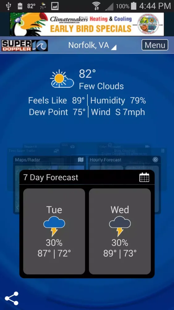 WAVY Weather应用截图