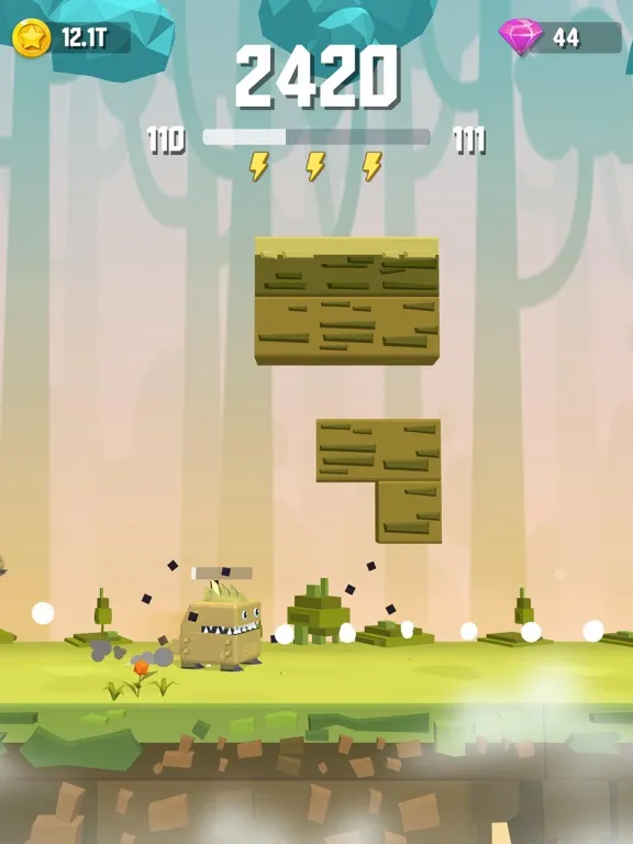 Capturas de pantalla de Square Rush 3D - Perfect Cross iPad 