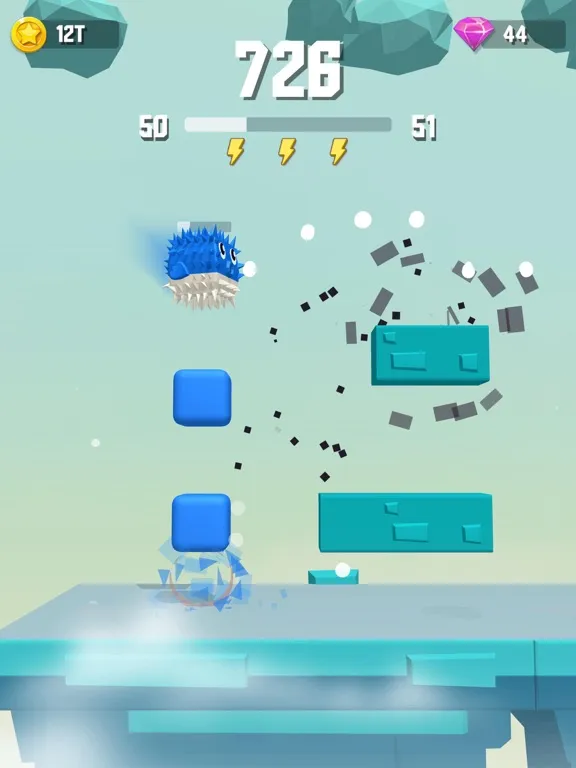 Capturas de pantalla de Square Rush 3D - Perfect Cross iPad 