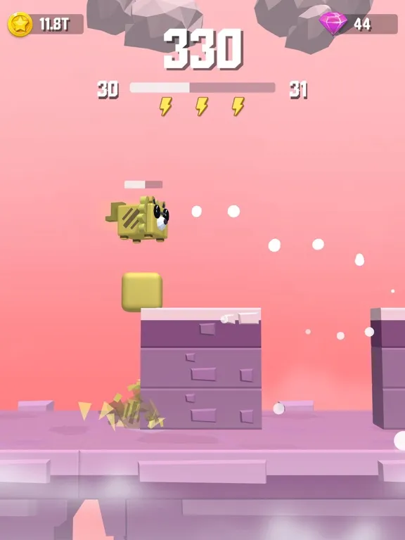 Capturas de pantalla de Square Rush 3D - Perfect Cross iPad 