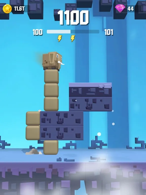 Capturas de pantalla de Square Rush 3D - Perfect Cross iPad 