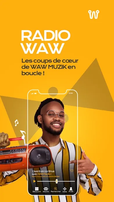 Screenshot di WAW MUZIK