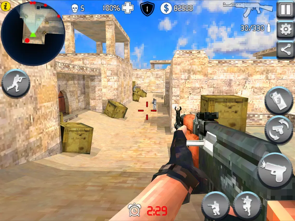 Capturas de pantalla de Gun Strike Force: Modern Ops iPad 