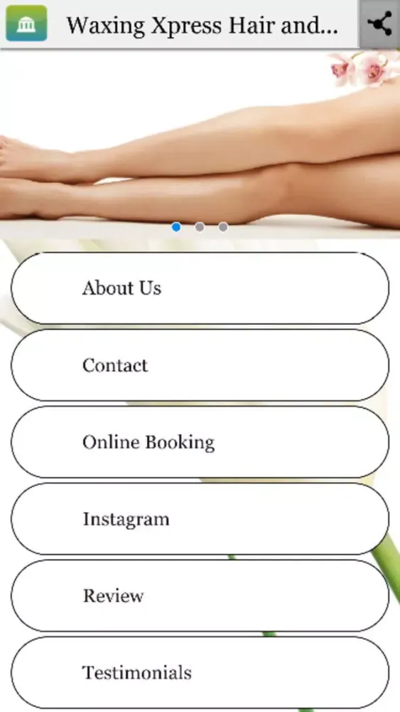 Waxing Xpress Hair and Beauty 스크린샷