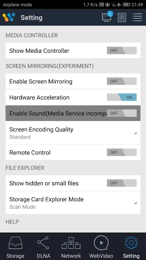 AirPinCast - DLNA & UPnP Screenshots