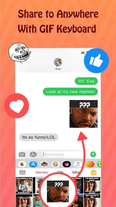 Tangkapan skrin GIF Meme Maker Text on Giphy