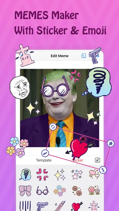 Tangkapan skrin GIF Meme Maker Text on Giphy