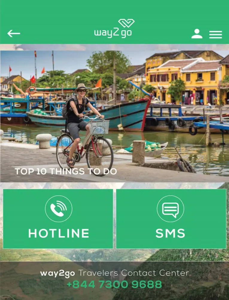 Zrzuty ekranu way2go Vietnam iPad 