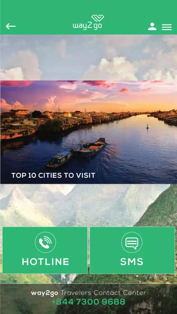 Zrzuty ekranu way2go Vietnam