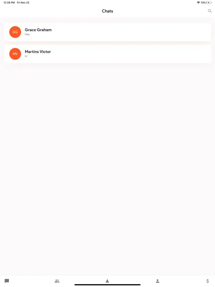 Screenshot di WAYA PAY CHAT iPad 