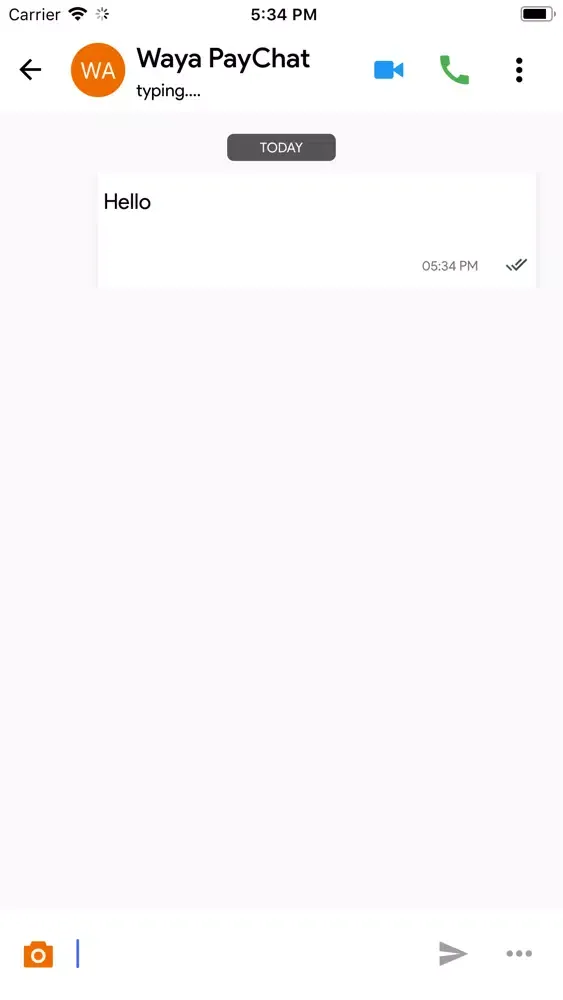 Screenshot di WAYA PAY CHAT