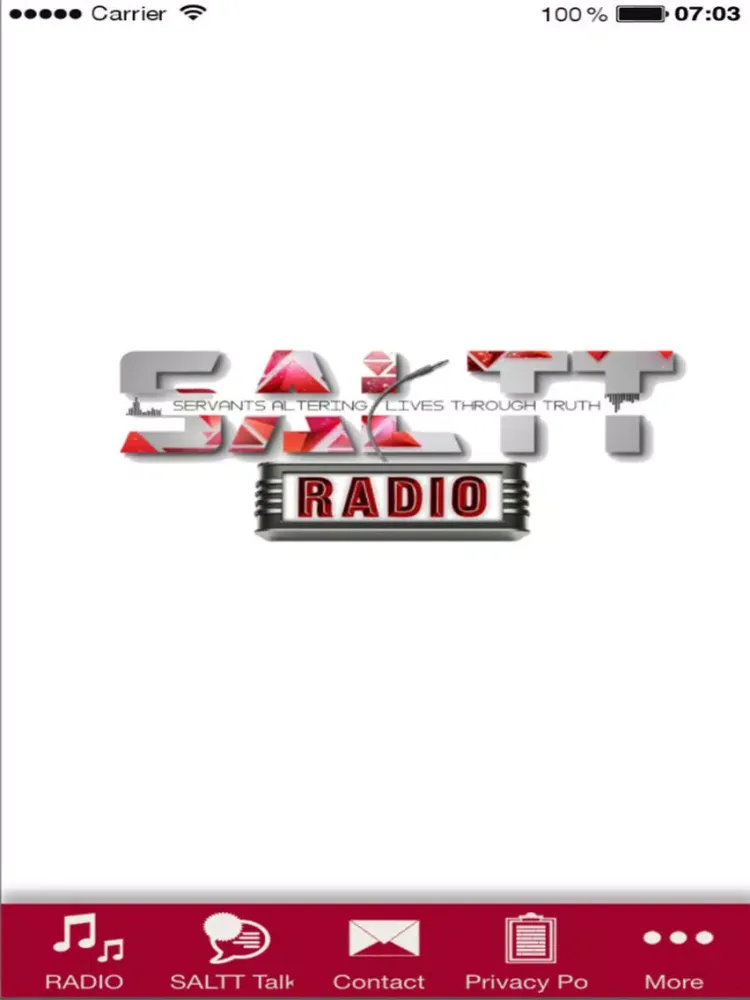 Screenshot di SALTT MINISTRIES iPad