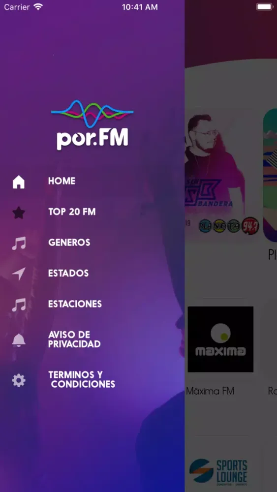 Por.FM स्क्रीनशॉट