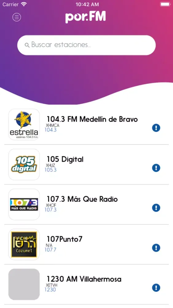 Por.FM स्क्रीनशॉट