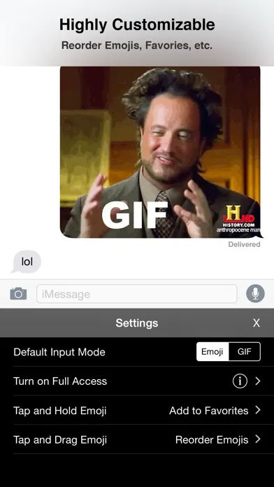 ภาพหน้าจอของ WayDC GIF Keyboard