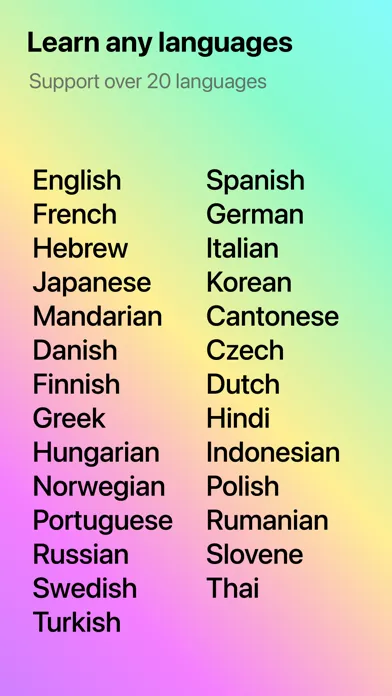 Playword - Listen to Vocabs 스크린샷