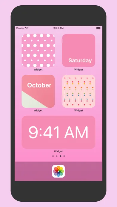 Capturas de tela do Widget - Add to Home Screen