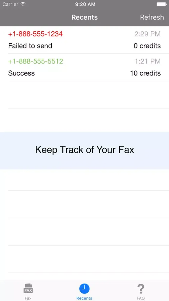 Fax from phone | Scanner + send fax app | Fax Plus Ekran Görüntüleri