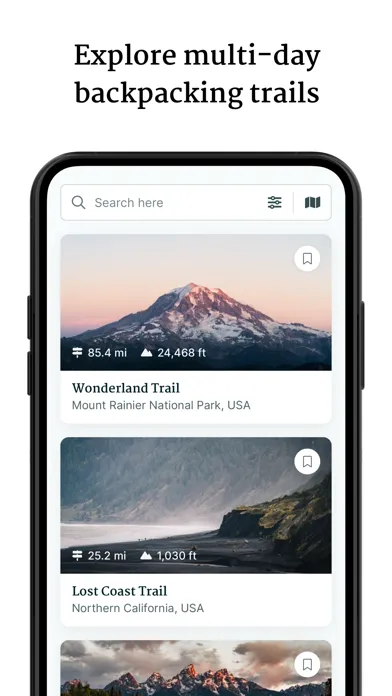 Wayfinder: Trail Guides & Maps स्क्रीनशॉट