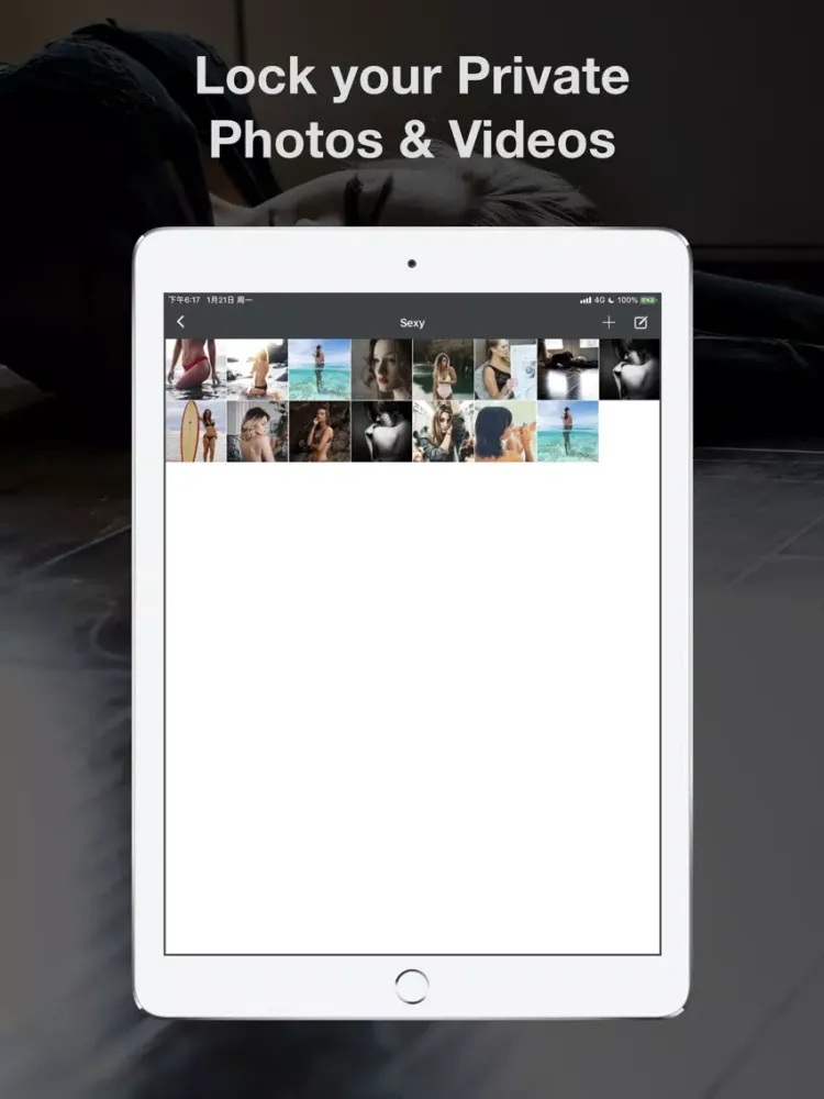 PicLock : Private Photo Vault iPad  স্ক্রিনশট