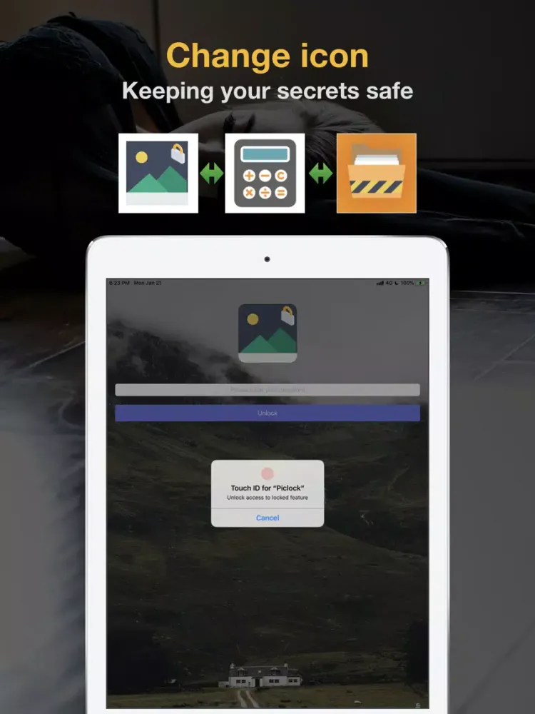 PicLock : Private Photo Vault iPad  স্ক্রিনশট
